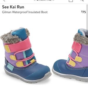 See Kai Run toddler boots size 6